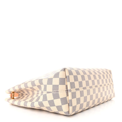 Louis Vuitton Damier Azur Graceful PM Rose Ballerine 4 of 11