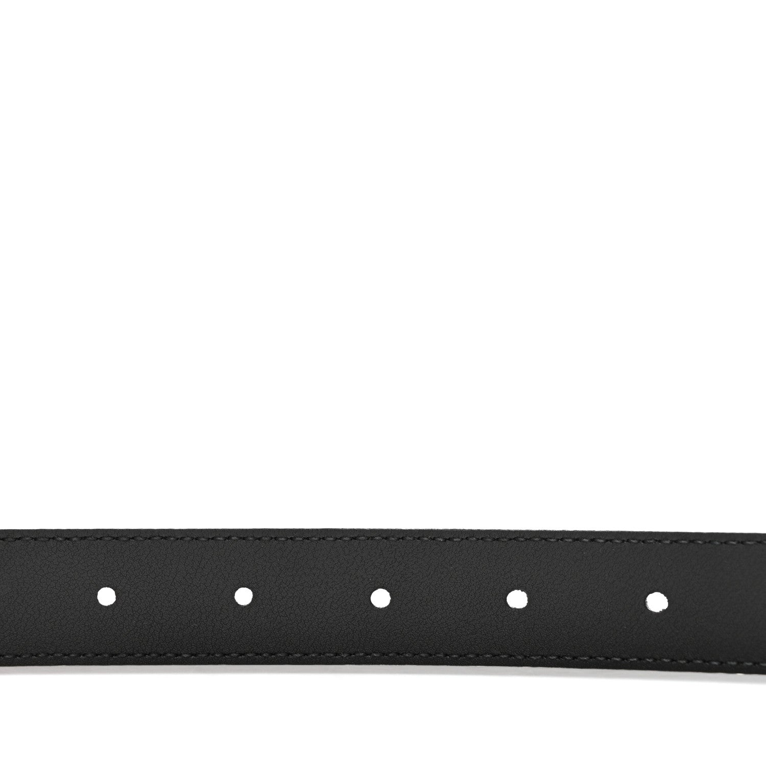 Gucci Moon Calfskin Torchon Double G 25mm Belt 80 32 Black 4 of 6