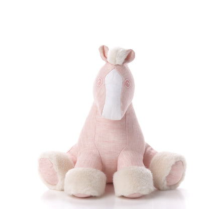 Hermes Linen Baby Hermy Plush Toy Rose Lilas 2 of 11