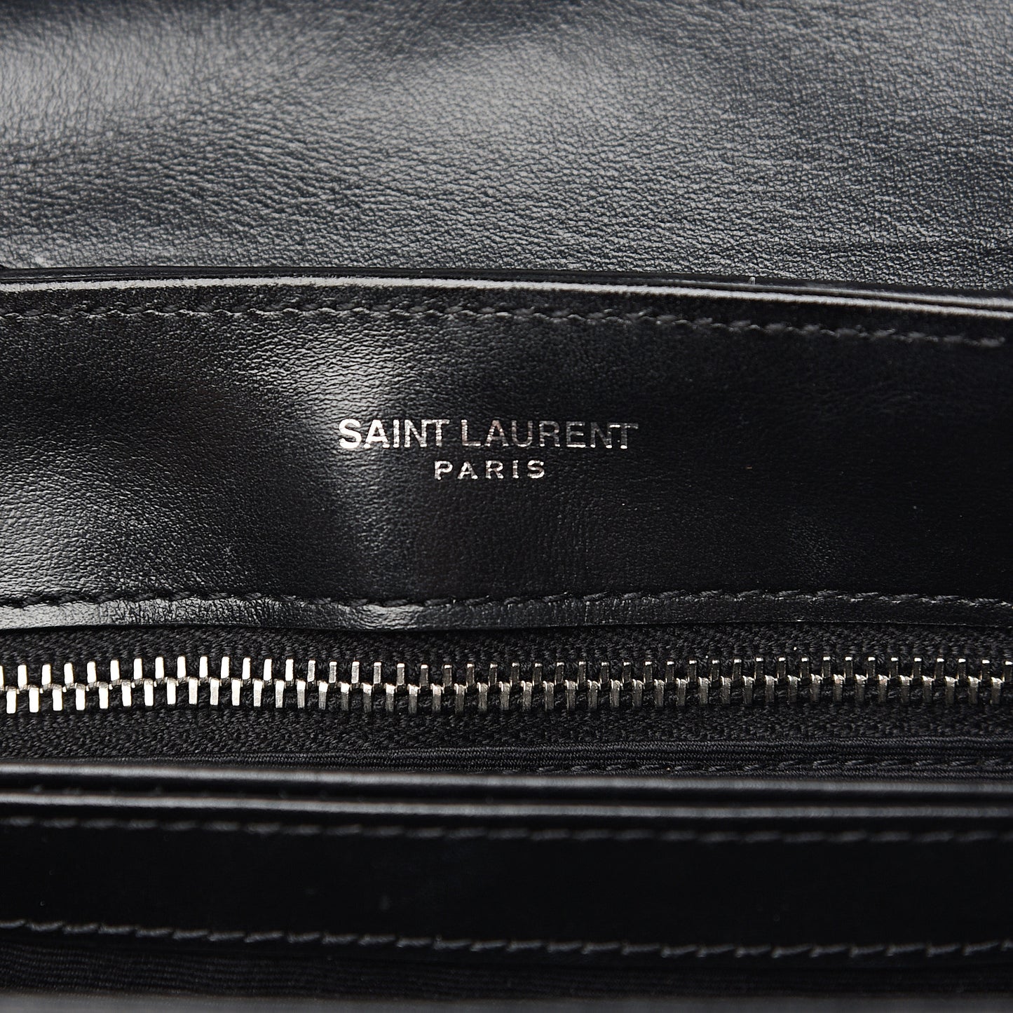 Calfskin Y Quilted Monogram Toy Loulou Crossbody Bag Black