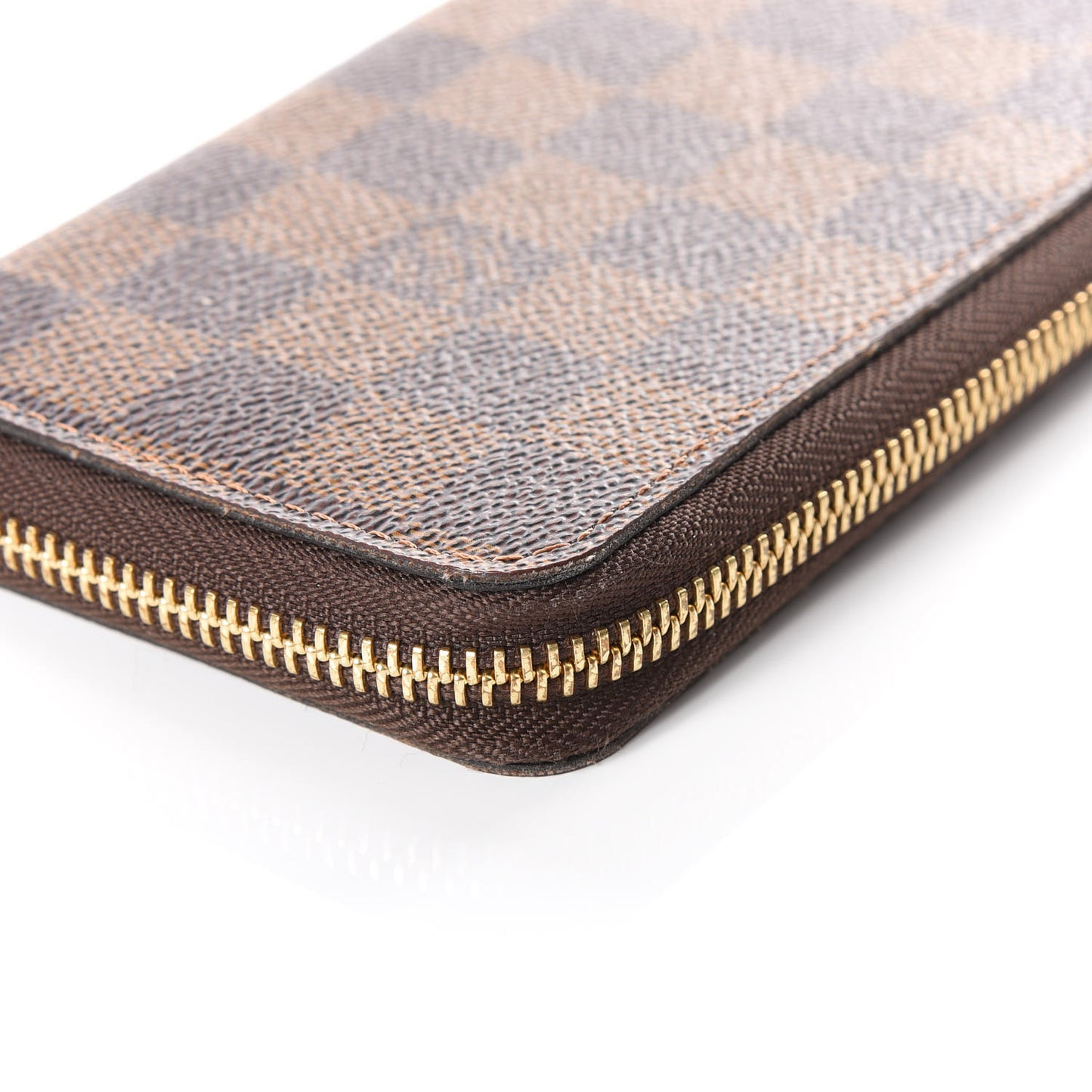 Damier Ebene Clemence Wallet Rose Ballerine