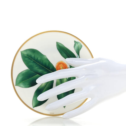 Hermes Porcelain Passifolia Dessert Plate Set of 2 2 of 7