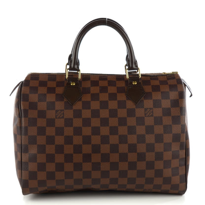 Louis Vuitton Damier Ebene Speedy 30 1 of 8