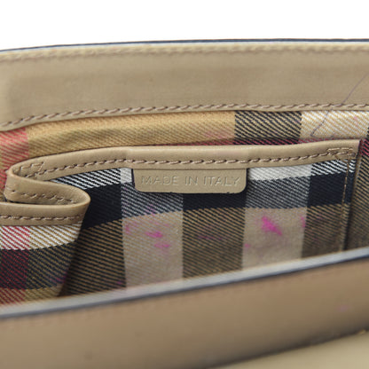 Burberry Bridle Calfskin Katherine Crossbody Clutch Brown 7 of 23
