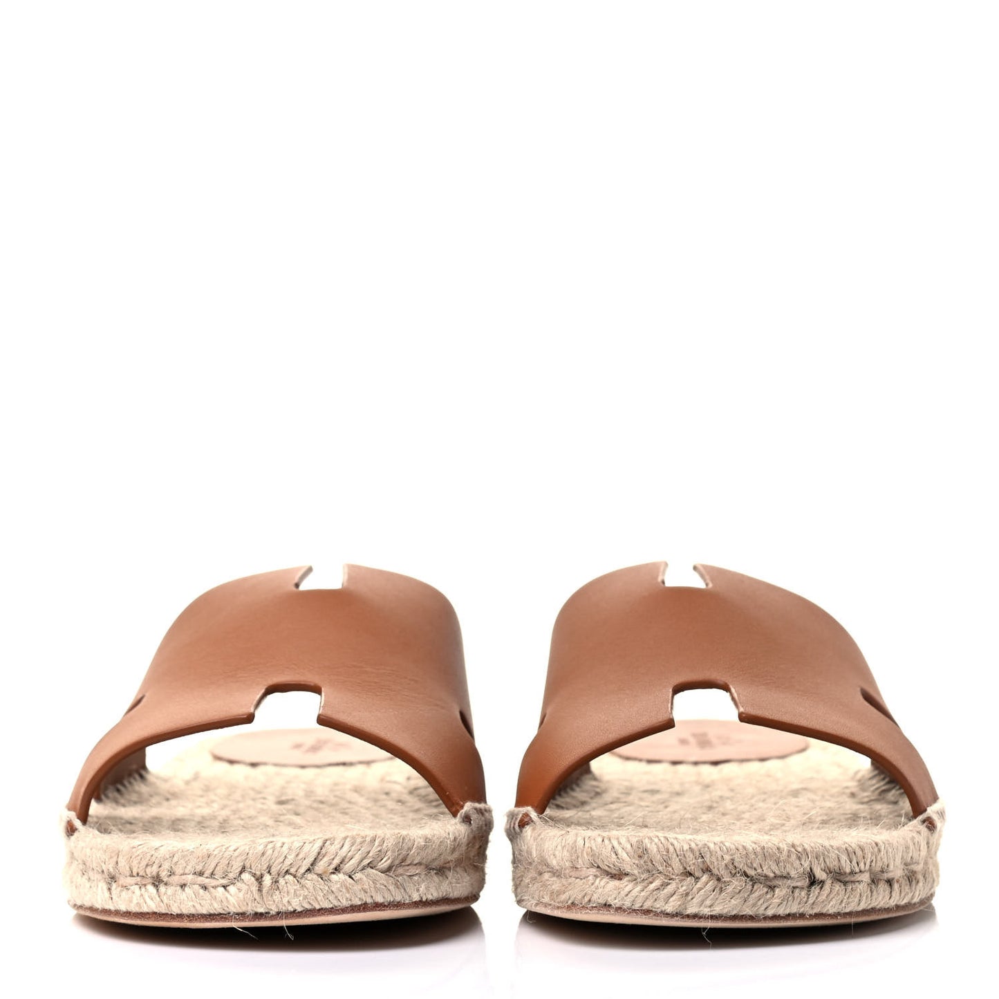 Calfskin Mens Antigua Espadrille Sandals 42 Naturel Safari