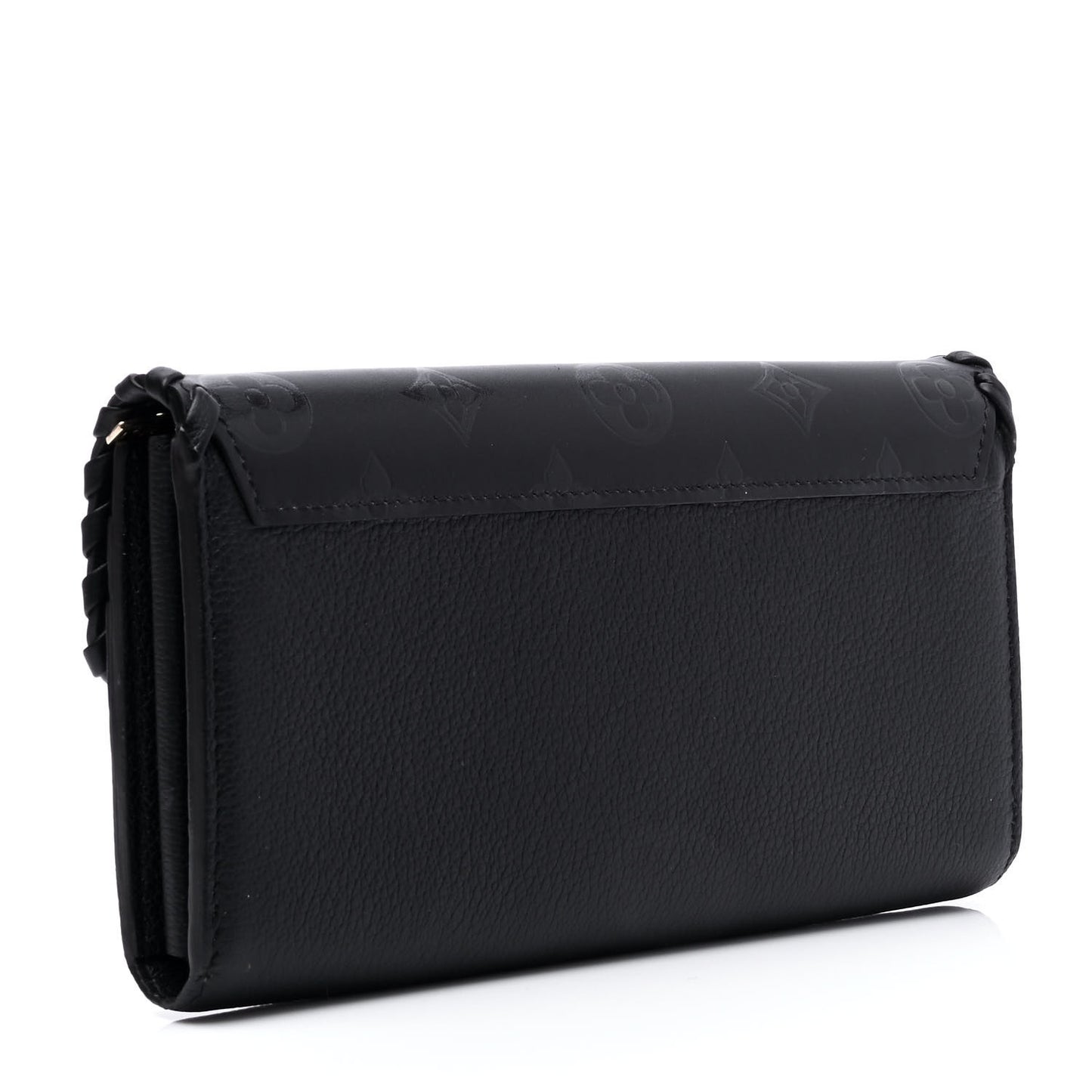 Monogram Cuir Plume Very Wallet Black