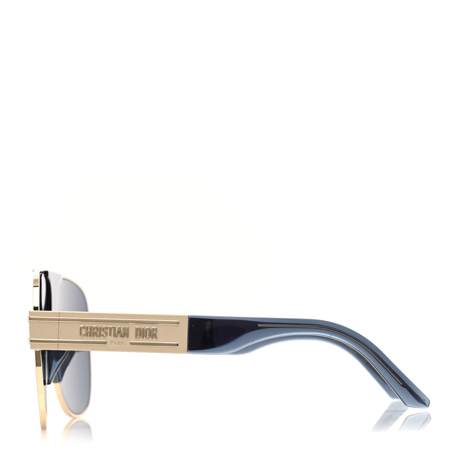 Christian Dior Diorsignature A3U Sunglasses Gold Gradient Smoke 3 of 6