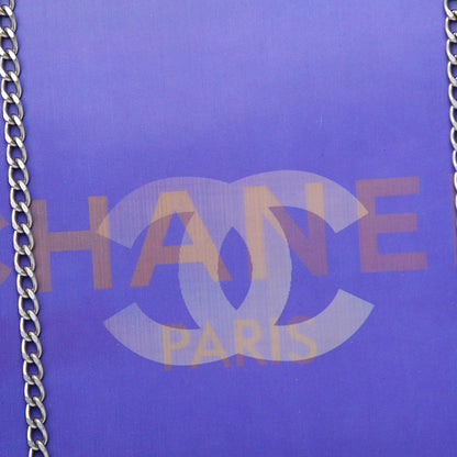 Chanel Vinyl Hologram CC Shoulder Bag Purple 8 of 10