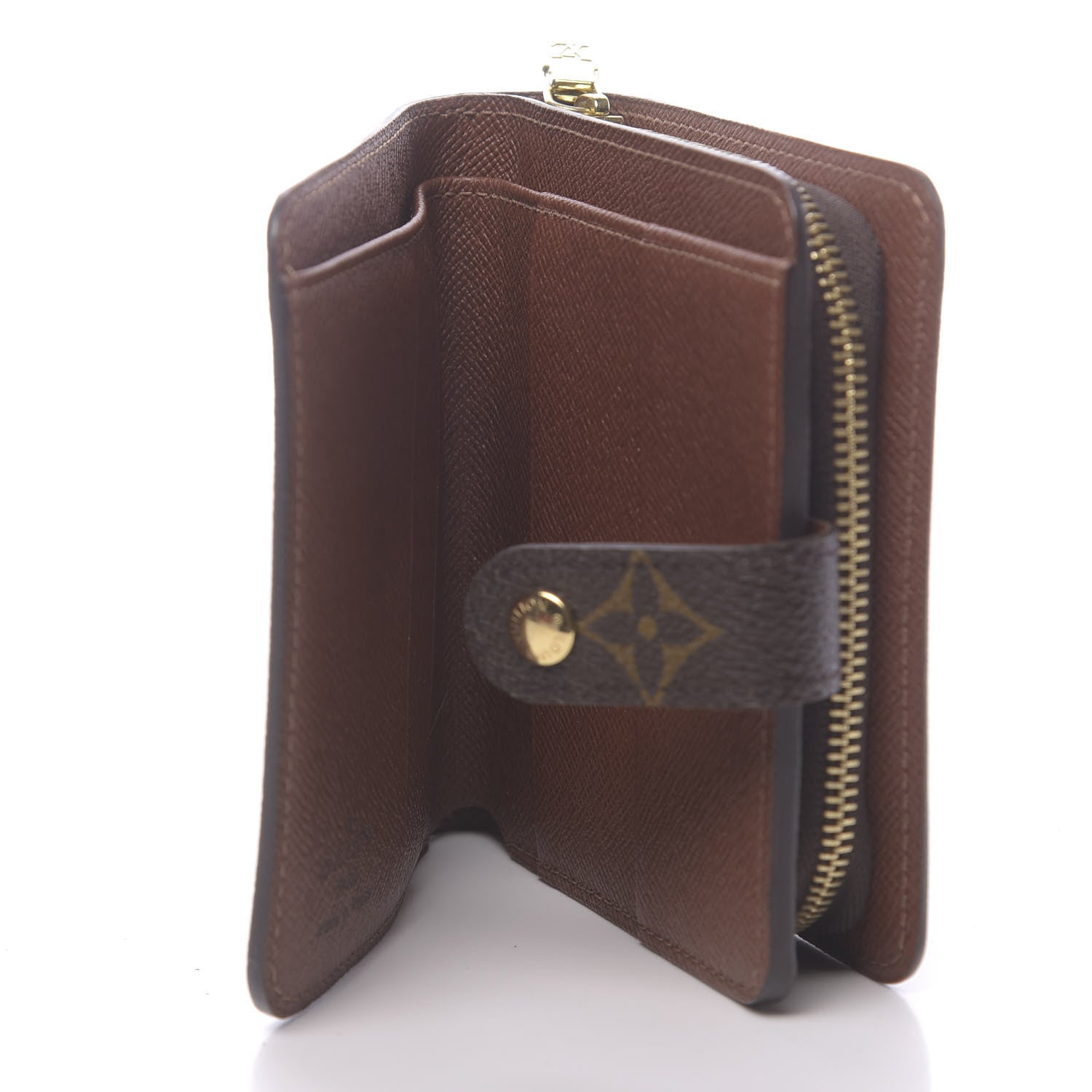 Louis Vuitton Monogram Compact Zippe Zipped Wallet 5 of 7