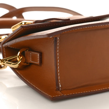 Jacquemus Smooth Calfskin Le Chiquito Boucle Moyen Brown 8 of 9