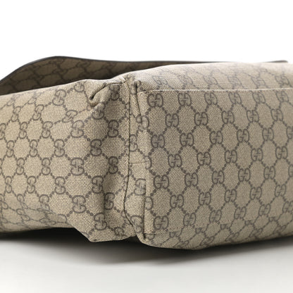 Gucci GG Plus Monogram Messenger Diaper Bag Dark Brown 11 of 12