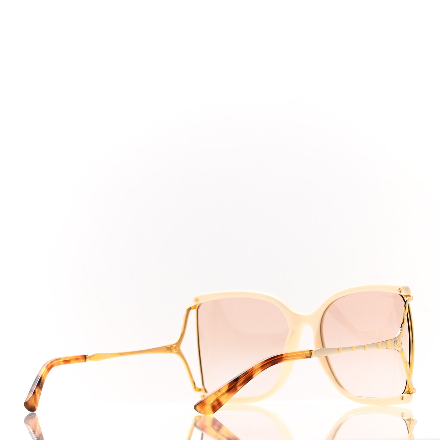 Metal Glasses GG0592S White Gold