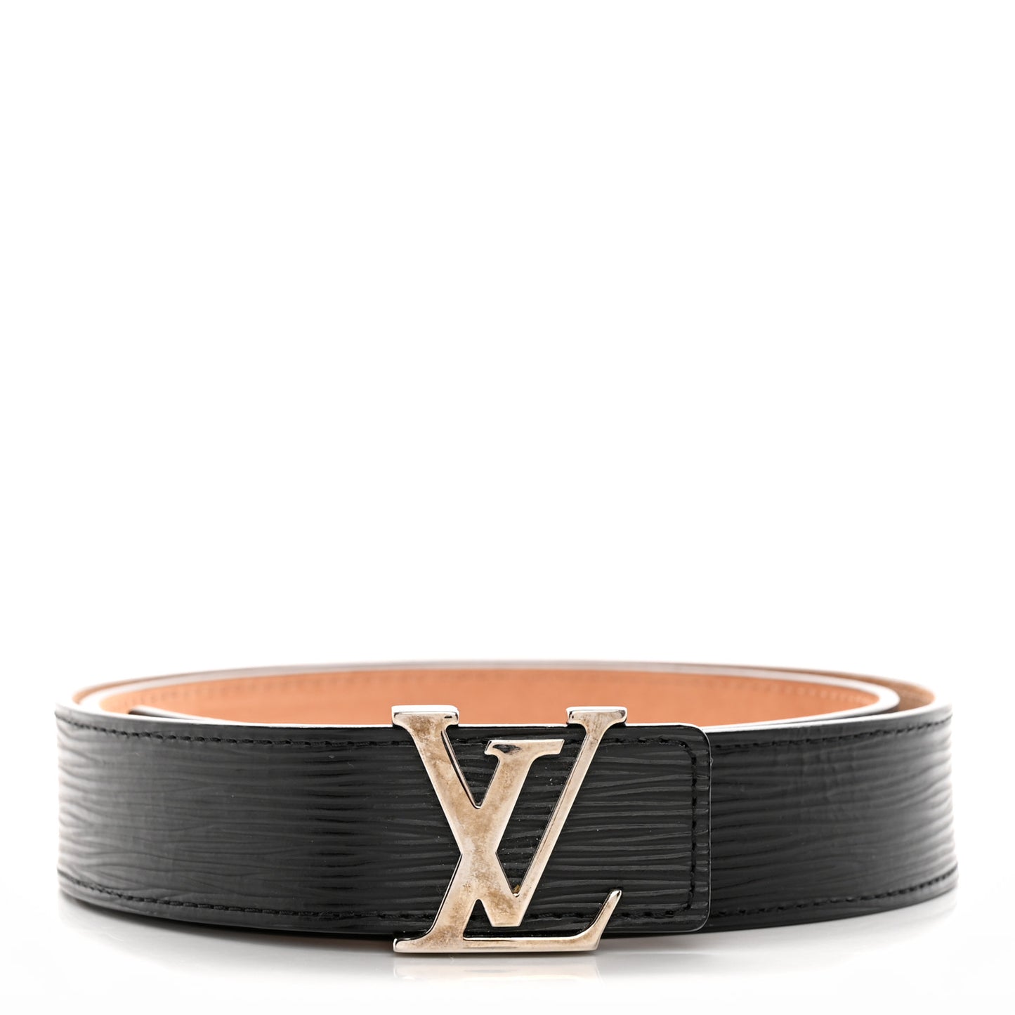 Epi 30mm LV Initiales Belt 80 32 Black