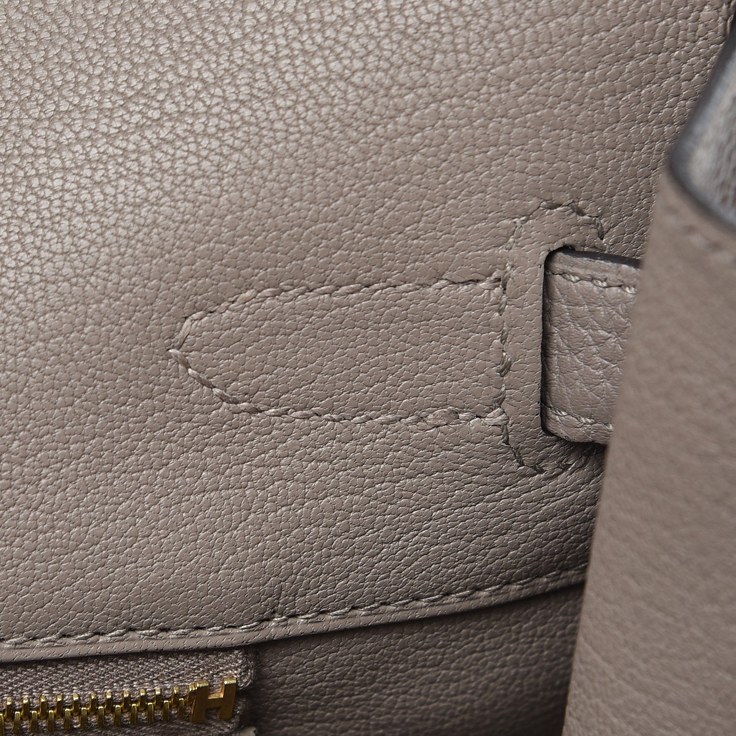 Hermes Togo Birkin 35 Gris Asphalte 10 of 34