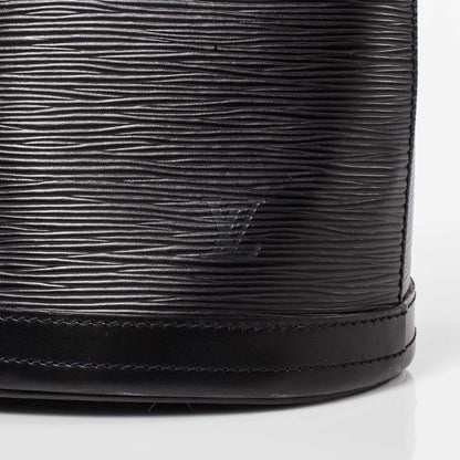 Louis Vuitton Epi Petit Bucket 23 Black 4 of 8