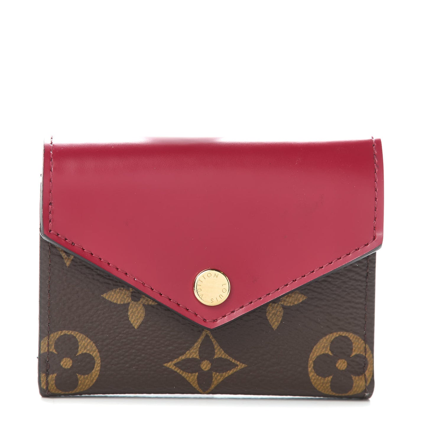 Monogram Zoe Wallet Fuchsia