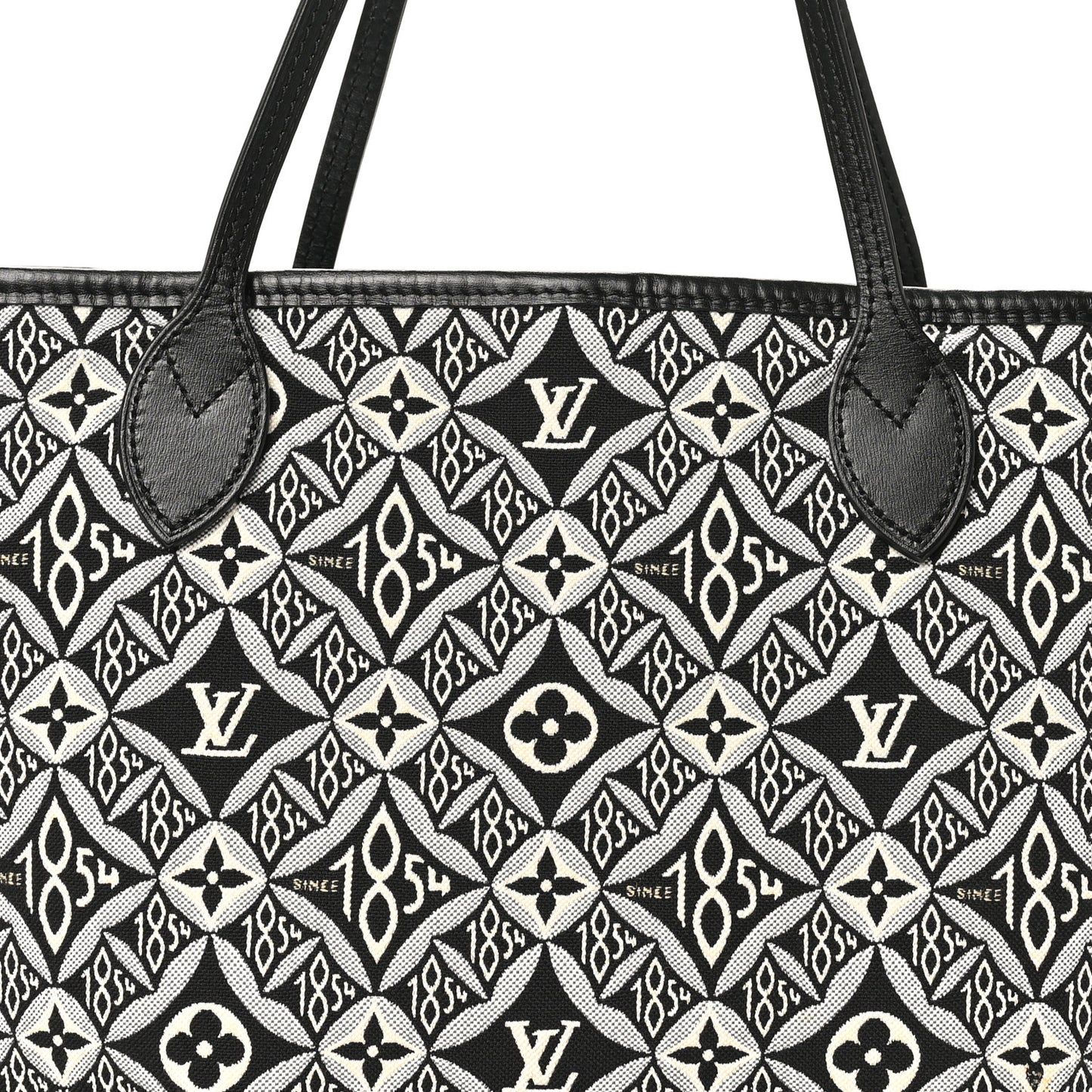 Jacquard Since 1854 Neverfull MM Grey