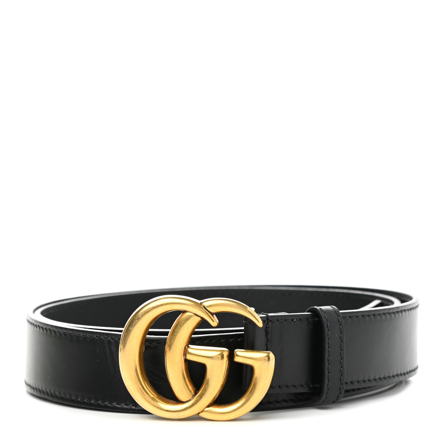 Calfskin Double G 30mm Belt 100 40 Black