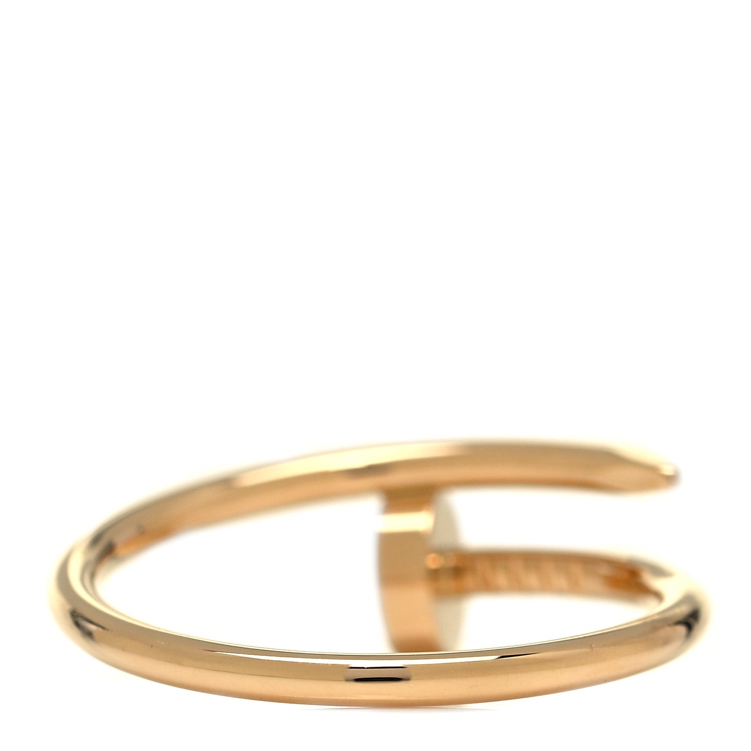 Cartier 18K Yellow Gold Small Juste Un Clou Ring 57 8 3 of 5