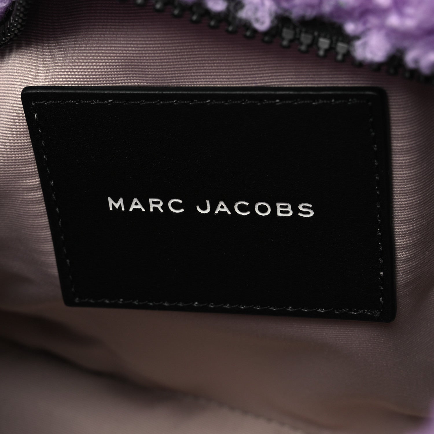 Marc Jacobs Polyester Cotton Small The Teddy Traveler Tote Bag Lilac 6 of 17