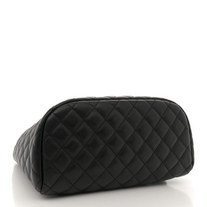 Chanel Lambskin Quilted Large Urban Spirit Backpack Black 4 of 10