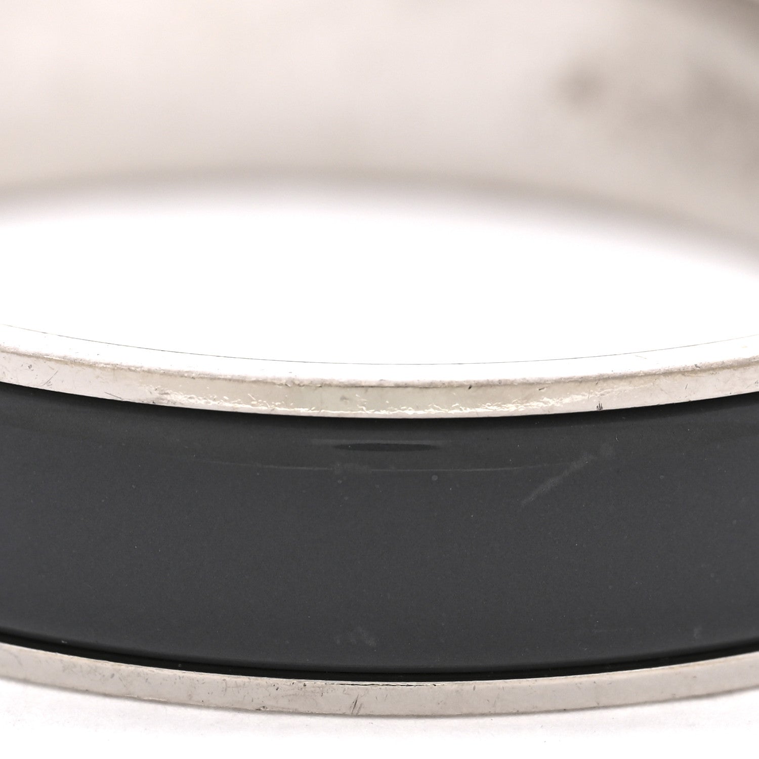Hermes Matte Enamel Narrow Clic Clac H Bracelet PM Ardoise 6 of 6