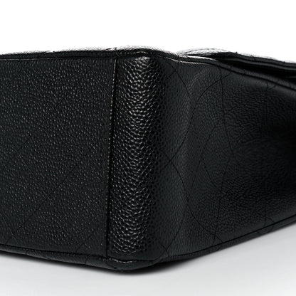 Chanel Caviar Quilted Maxi Double Flap Black 9 of 9