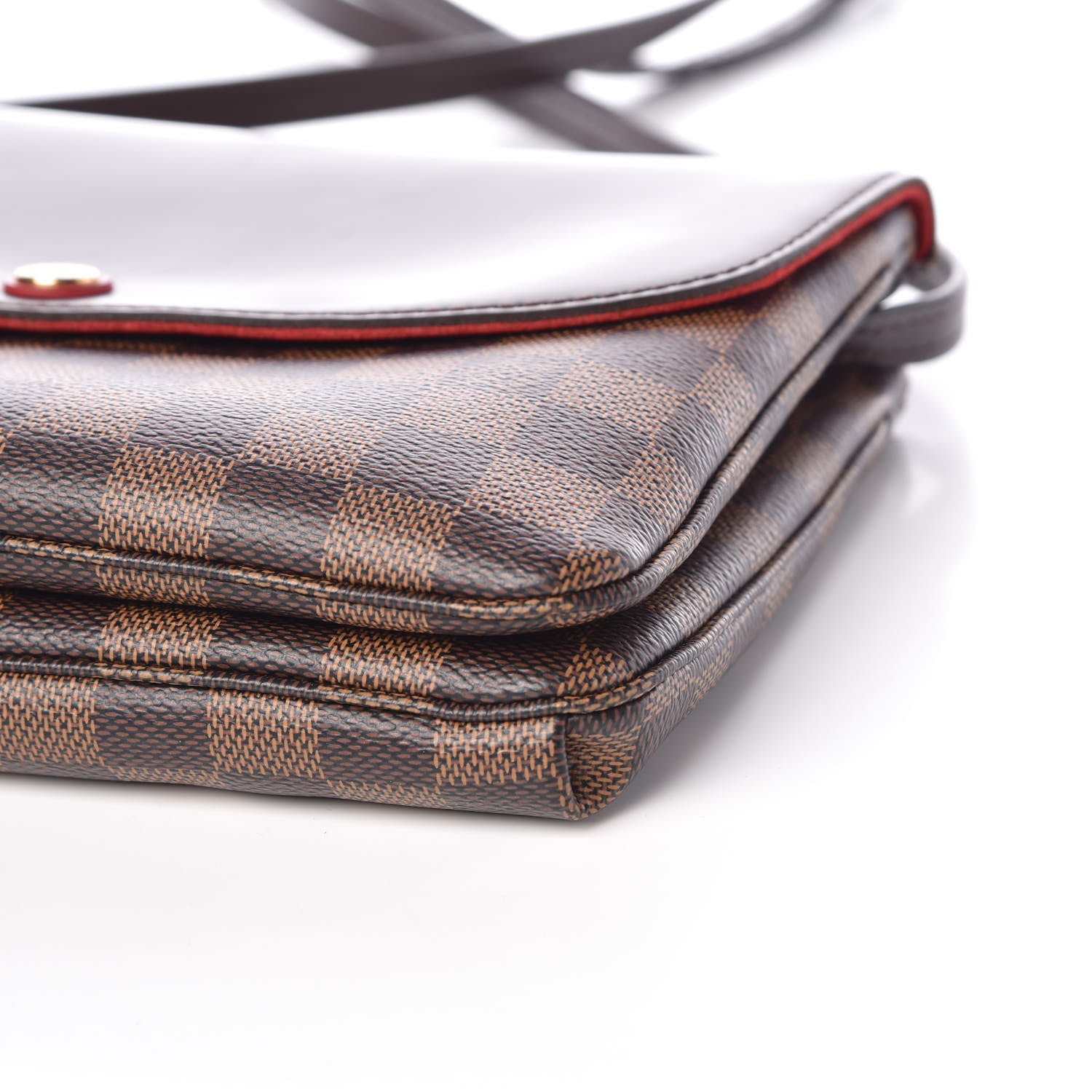 Louis Vuitton Damier Ebene Twice Cherry 9 of 11