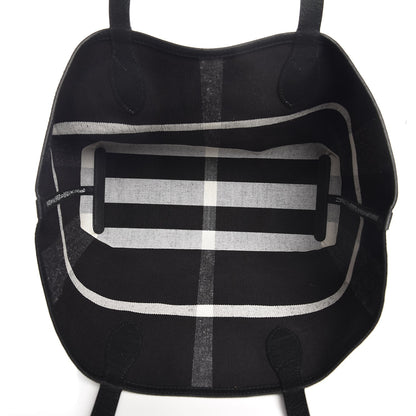 Burberry Coated Canvas Medium Reversible Doodle Tote Black 8 of 12