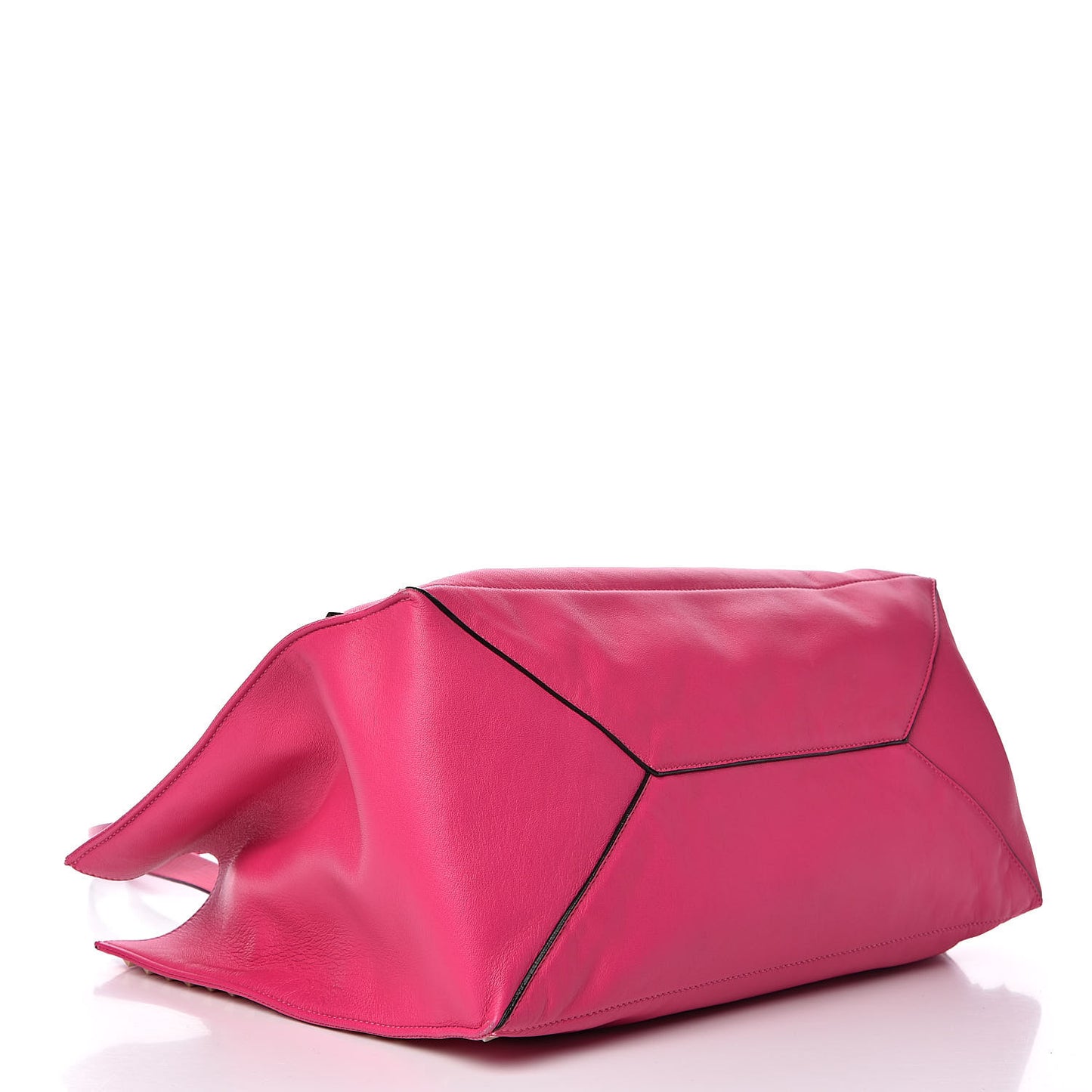 Nappa Medium Rockstud Soft Tote Pop Fuxia