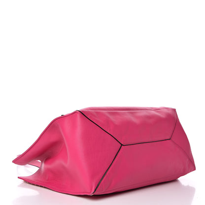 Valentino Garavani Nappa Medium Rockstud Soft Tote Pop Fuxia 4 of 13
