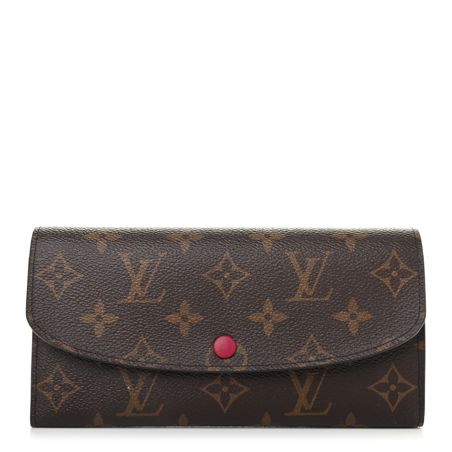 Louis Vuitton Monogram Emilie Wallet Fuchsia 1 of 4