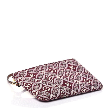 Louis Vuitton Jacquard Since 1854 Neverfull MM GM Pochette Bordeaux 4 of 7