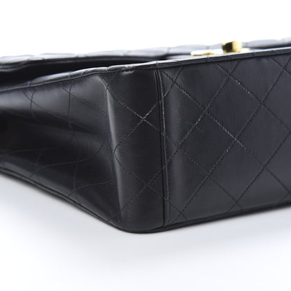Chanel Lambskin Quilted XL Jumbo Single Flap Black 10 of 15