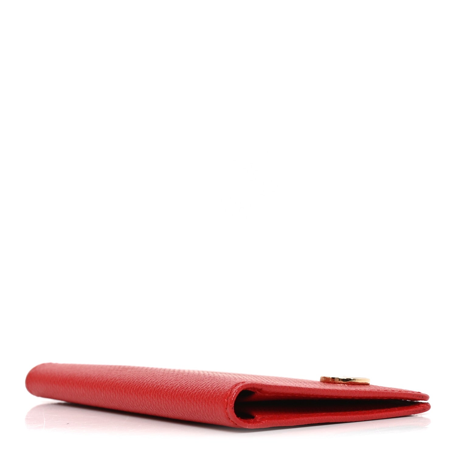 Chanel Grained Calfskin Small CC Button Pocket Agenda Cover Red 4 of 8