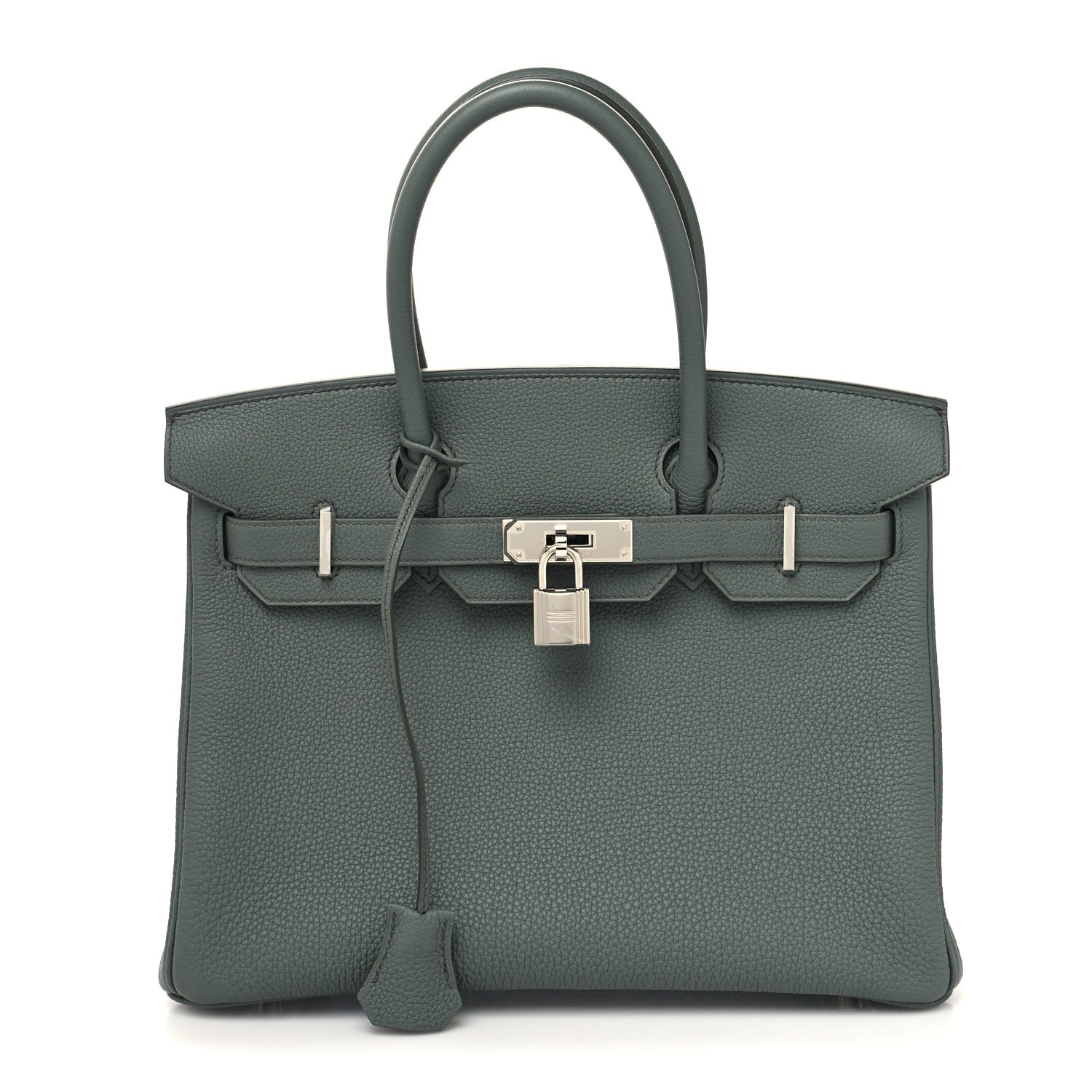 Hermes Togo Birkin 30 Vert Amande 1 of 13