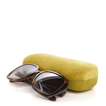 Gucci Acetate Square Frame GG0096S Sunglasses Tortoise 8 of 8