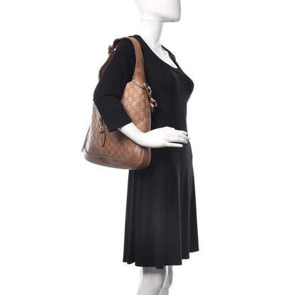 Gucci Guccissima Old Libeccio Medium New Jackie Hobo Old Naturale 3 of 10