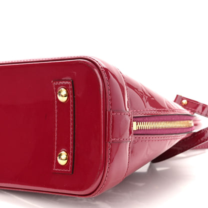 Louis Vuitton Vernis Alma BB Magenta 9 of 10
