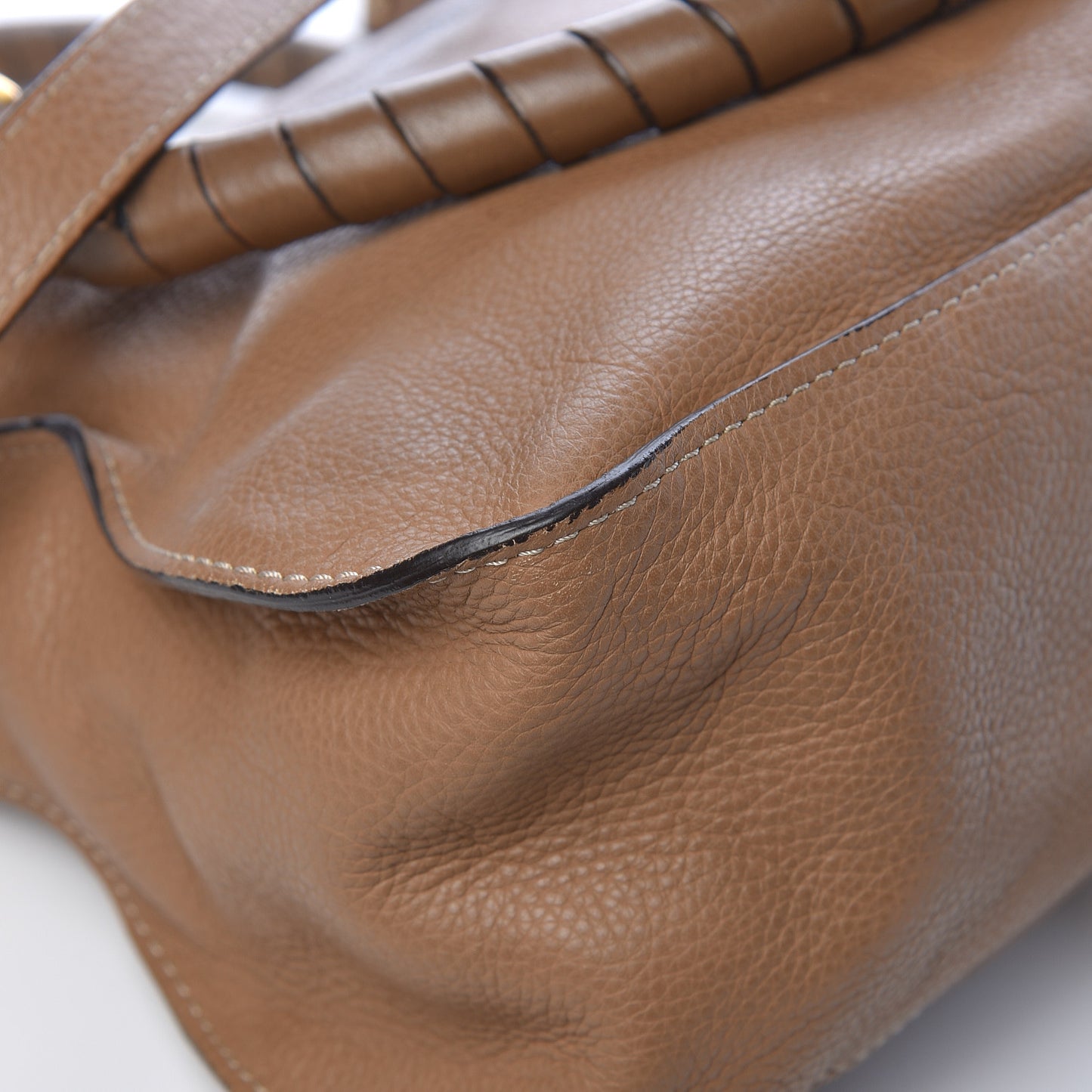 Calfskin Medium Marcie Satchel Nut