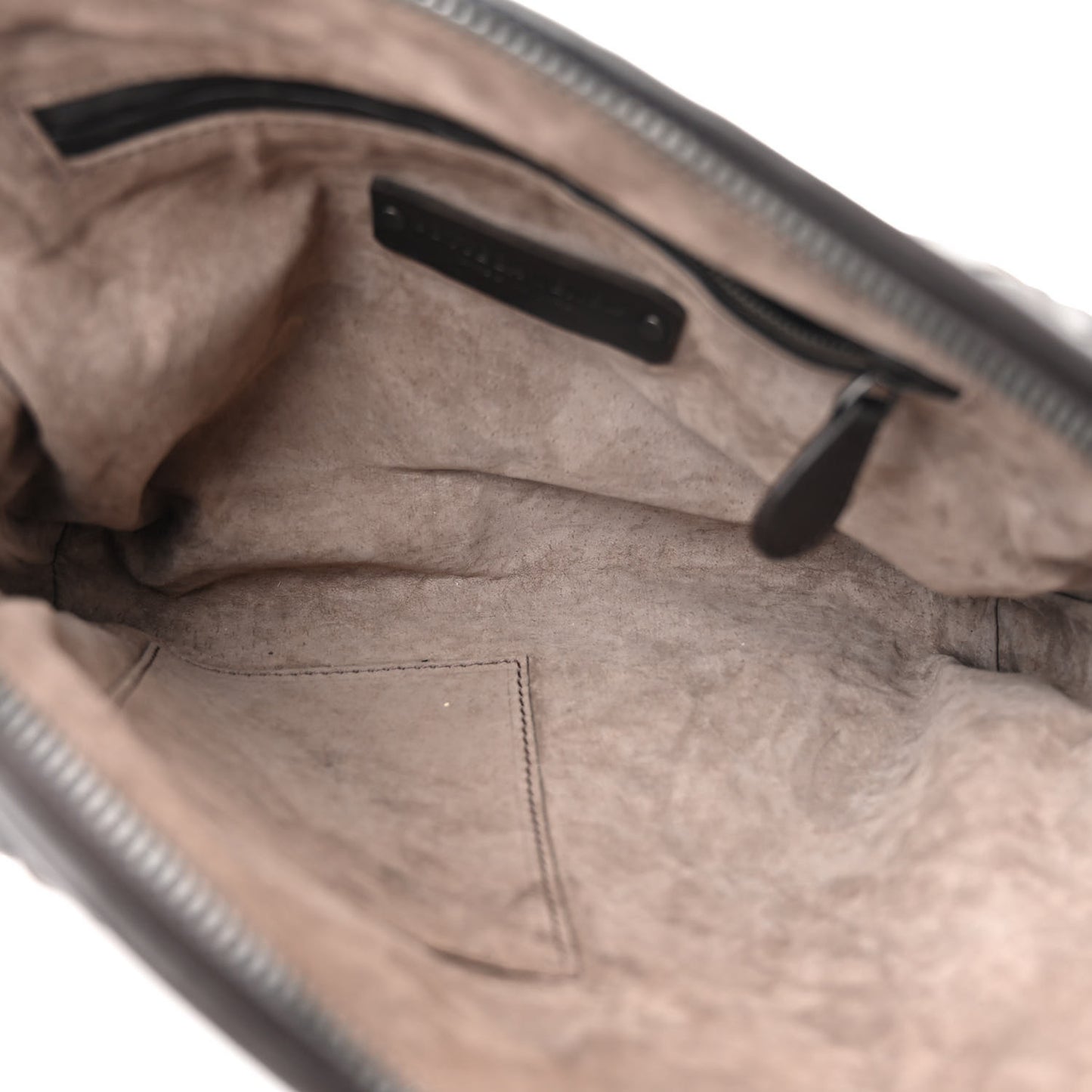 Nappa Intrecciato Nodini Bag Ebano