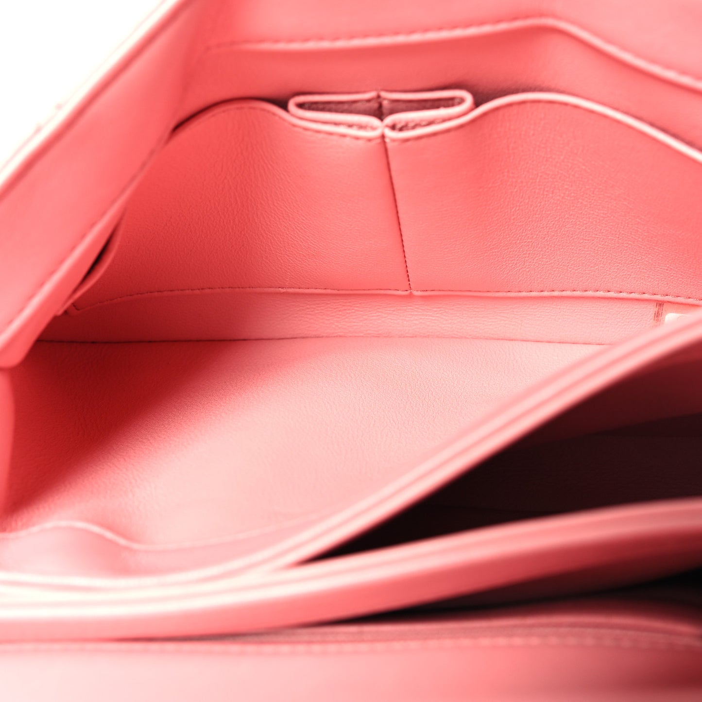 Lambskin Quilted Small Trendy Chain CC Dual Handle Flap Bag Light Pink