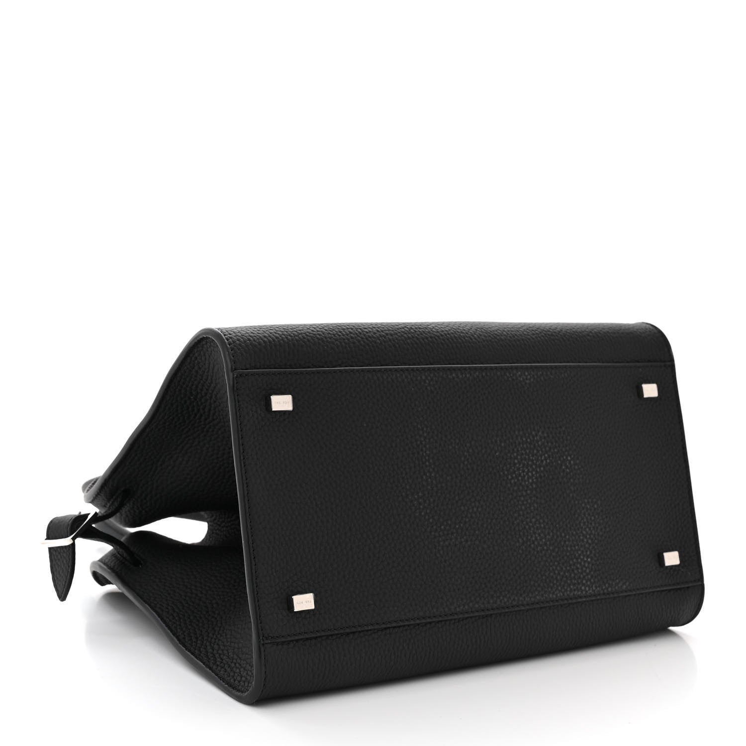 The Row Matte Grained Calfskin Soft Margaux 12 Black 4 of 10