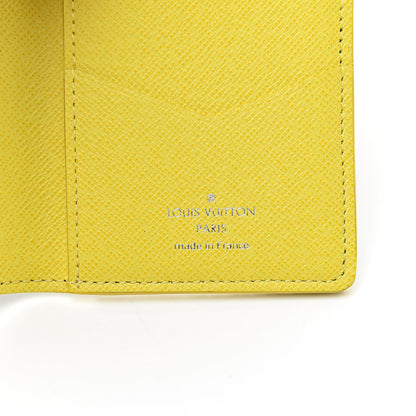 Louis Vuitton Damier Graphite Logo Pocket Organizer Yellow 6 of 10