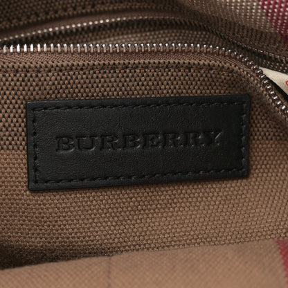 Burberry Grainy Calfskin House Check Medium Maidstone Black 6 of 12