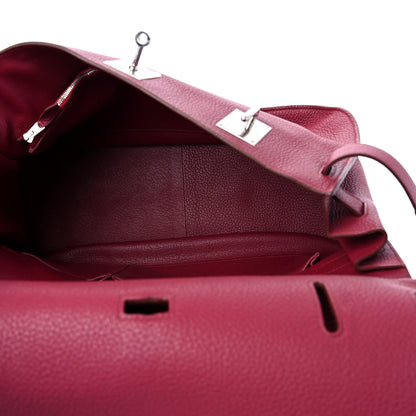 Hermes Taurillon Clemence Jypsiere 34 Rubis 5 of 12