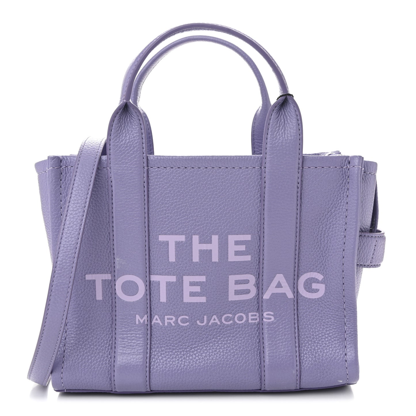 Grained Calfskin Small The Tote Bag Lavender