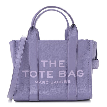Marc Jacobs Grained Calfskin Small The Tote Bag Lavender 1 of 12