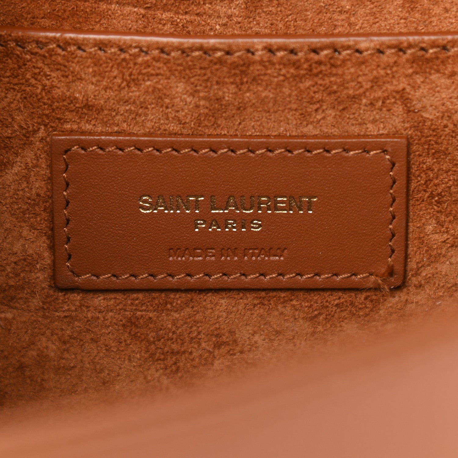 Saint Laurent Smooth Calfskin Medium Classic Monogram Kate Tassel Satchel Fauve 6 of 9