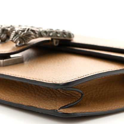 Gucci Dollar Calfskin Crystal Mini Dionysus Shoulder Bag Natural Tan Black Diamond 10 of 10